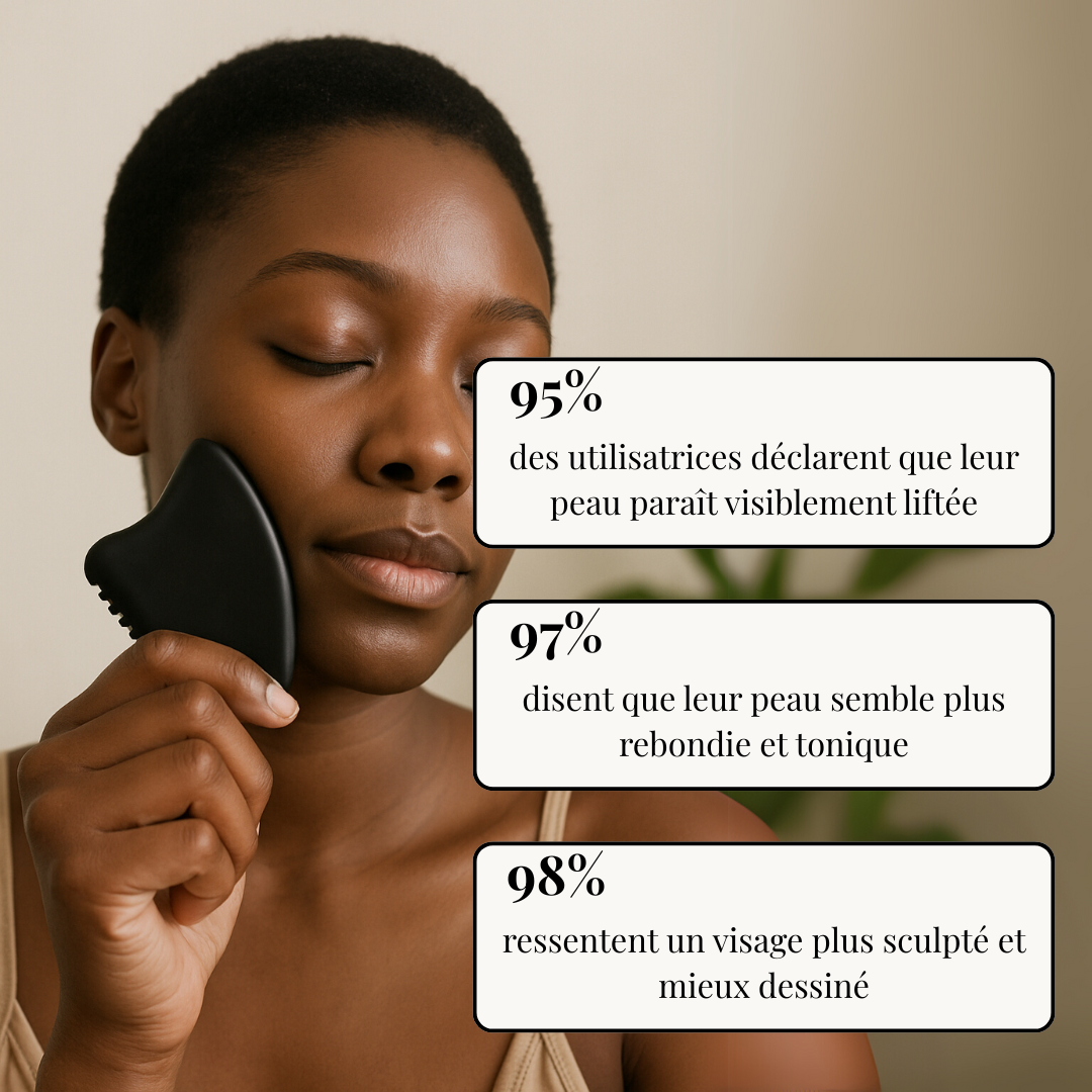 Le set lifting naturel Gua Sha et Serum Vitamine C