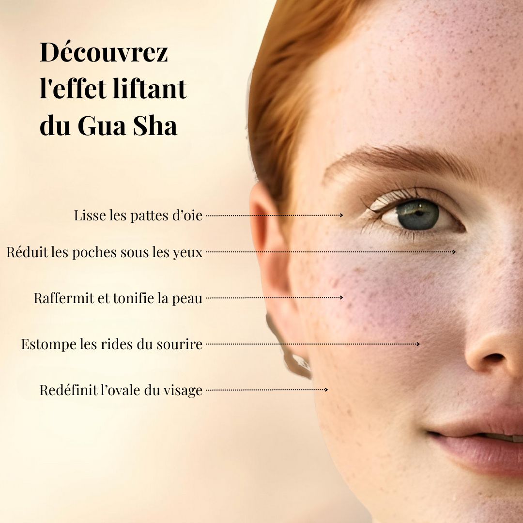 Le set lifting naturel Gua Sha et Serum Vitamine C